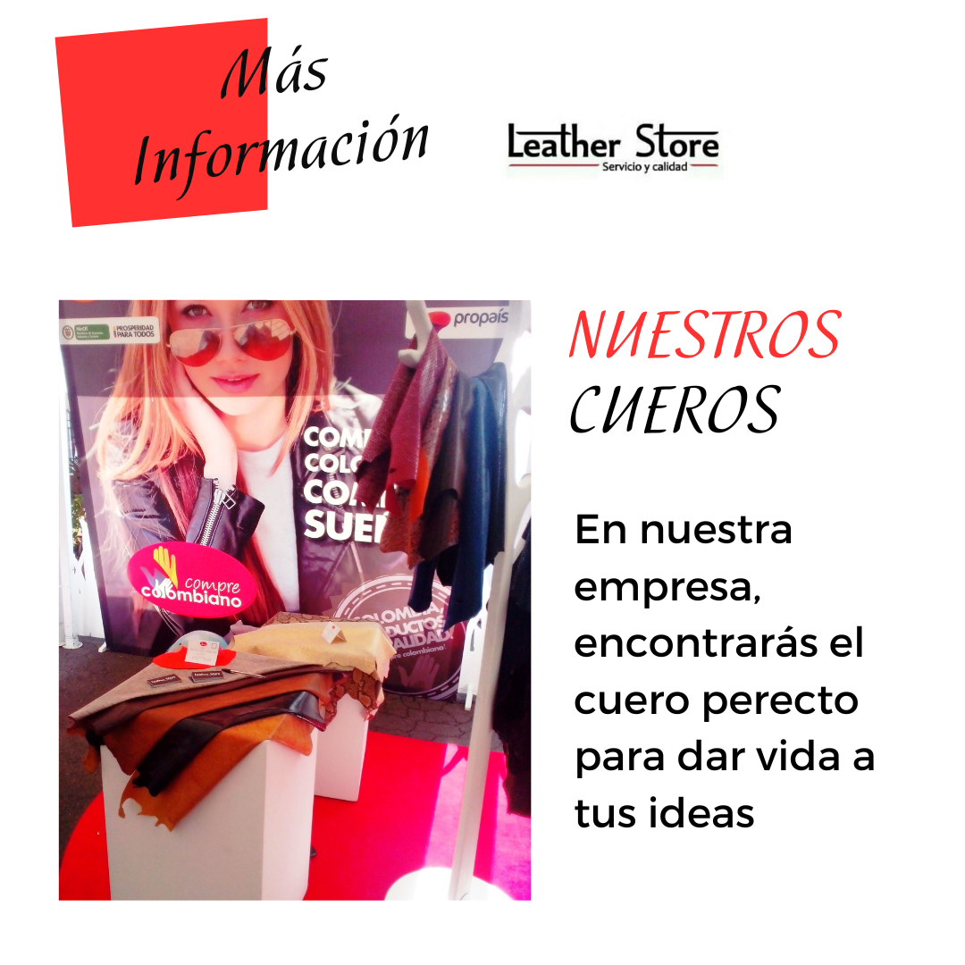 Cueros para la fabricación de ropa