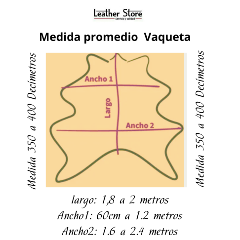Medida vaqueta